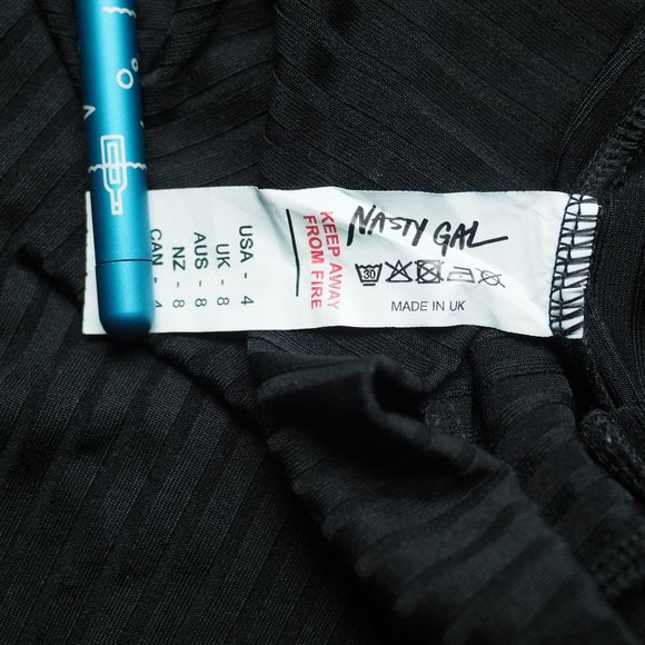 Nastygal Call Rib Even High-Waisted Leggings - Picture 6 of 9